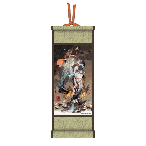 GOOD SMILE COMPANY Hatsune Miku Scroll-Inspired Mini Tapestry: Shimian Maifu Ver. - Hatsune Miku