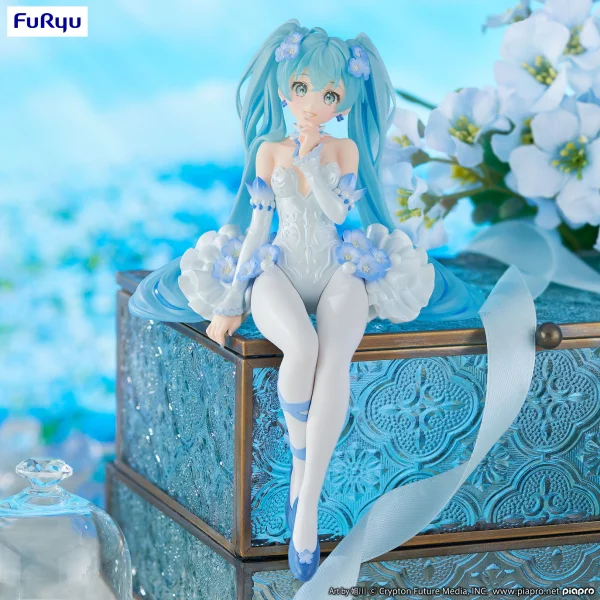 FuRyu Hatsune Miku　Noodle Stopper Figure -Hatsune Miku Flower Fairy Nemophila-(re-run) - Hatsune Miku