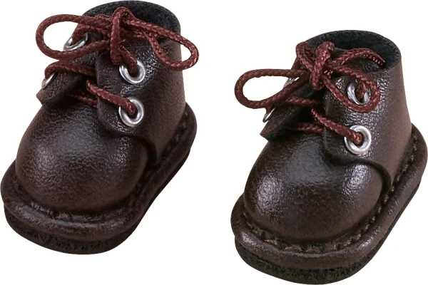 GOOD SMILE COMPANY Nendoroid Doll Leather Shoes (Dark Brown) - Figure Accessories