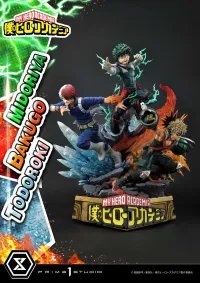 Prime 1 Studio Ultimate Premium Masterline My Hero Academia Midoriya, Bakugo & Todoroki Deluxe Version - My Hero Academia - photo 45