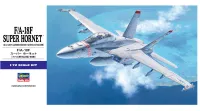 Hasegawa [E18] 1:72 F/A-18F SUPER HORNET - Scale Kits - photo 1