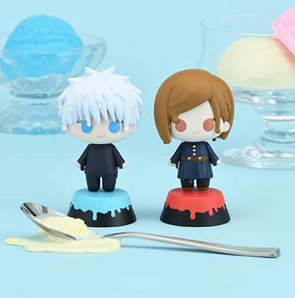Tiny Melties "Jujutsu Kaisen Shibuya Incident" Mini Figure Vol.2 (EX) (Pack of 1 Nobara, 1 Satoru)