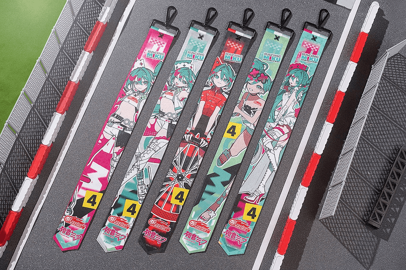 Hatsune Miku: Racing Ver. 2025 Collectible Ribbon Keychain