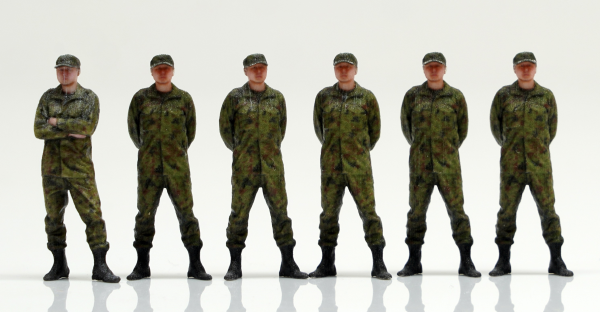 Mobile Police Patlabor 1/60 scale Ground Self-Defense Force 6 body set