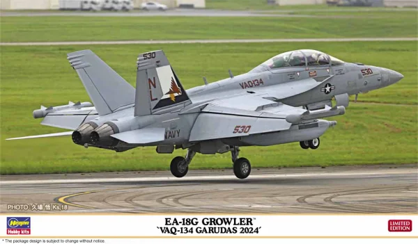 Hasegawa 1/72 EA-18G GROWLER VAQ-134 GARUDAS 2024 - Scale Kits