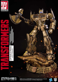 Premium Masterline Transformers: Generation 1 Optimus Prime Gold Version 9