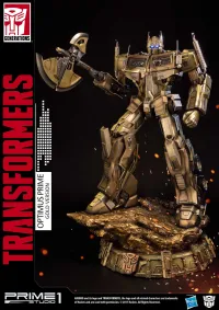 Prime 1 Studio Premium Masterline Transformers: Generation 1 Optimus Prime Gold Version - Transformers - photo 9