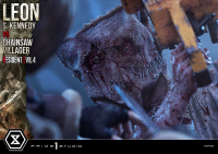 Ultimate Premium Masterline Resident Evil 4 Leon S. Kennedy versus Chainsaw Villager Bonus Version 7