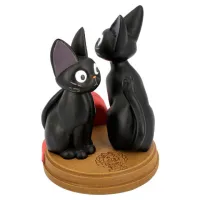 Benelic Jiji and Stuffed Plush Jiji Statue Desk Clock - Kiki's Delivery Service - photo 5