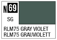 Acrysion N69 - RLM75 Gray Violet (Semi-Gloss/Aircraft) 1