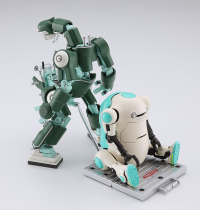 [CW21] 1:35 MechatroCHUBU 01 No.01 LIGHT GREEN & GREEN (Two kits in the box) 7