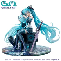 MegaHouse Lucrea Mobile Suit Gundam 45th Anniversary X Hatsune Miku Hatsune Miku X OO Gundam - Hatsune Miku - photo 1