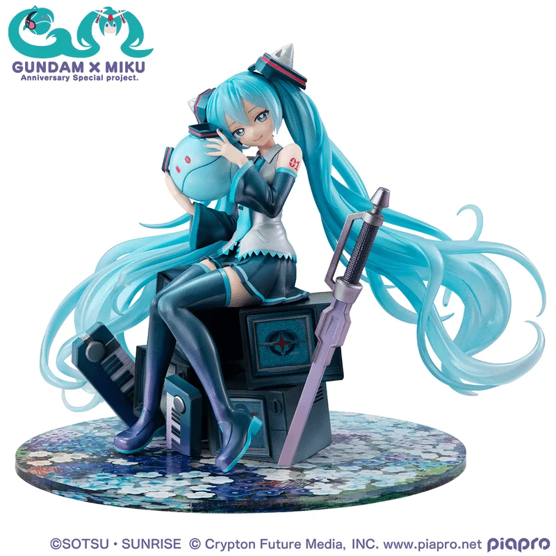 MegaHouse Lucrea Mobile Suit Gundam 45th Anniversary X Hatsune Miku Hatsune Miku X OO Gundam - Hatsune Miku