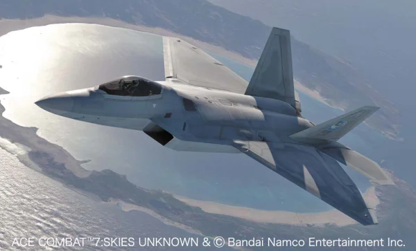 Hasegawa 1/48  [ACE COMBAT 7 SKIES UNKNOWN] F-22 RAPTOR "MOBIUS 1 (IUN)" - Scale Kits