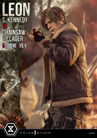 Prime 1 Studio Ultimate Premium Masterline Resident Evil 4 Leon S. Kennedy versus Chainsaw Villager - Video Games - photo 54