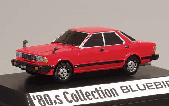 80's COLLECTION: 1/43 910 BLUEBIRD SSS-EXG (1979)(RED)