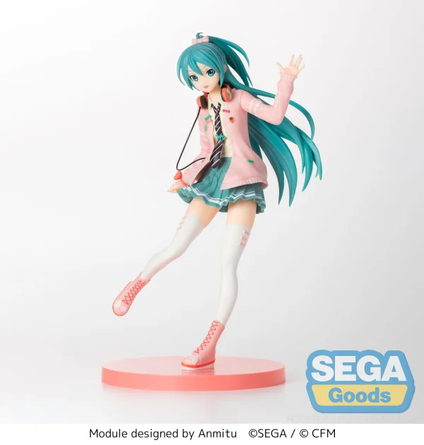 SEGA "Hatsune Miku -Project DIVA Arcade Future Tone" SPM Figure "Hatsune Miku - Ribbon Girl" - Hatsune Miku