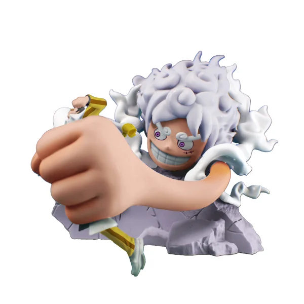 MegaHouse Petitrama series LOGBOX RE BIRTH Ver. Egghead set (Box of 4) - ONE PIECE