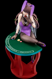 Elfine Phillet wearing flower’s purple bunny costume with Nip Slip Gimmick System 3