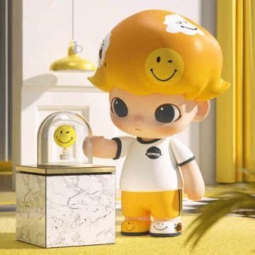 POP MART MEGA COLLECTION 1000% JUST DIMOO × SmileyWorld - DIMOO