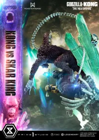 Prime 1 Studio Ultimate Diorama Masterline Godzilla x Kong: The New Empire (Film) Kong vs Skar King Bonus Version - Godzilla - photo 49