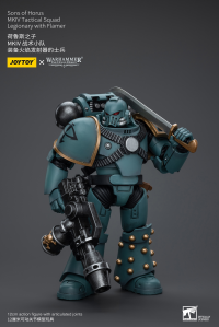 Sons of Horus MKIV Tactical Squad Legionary with Flamer 7