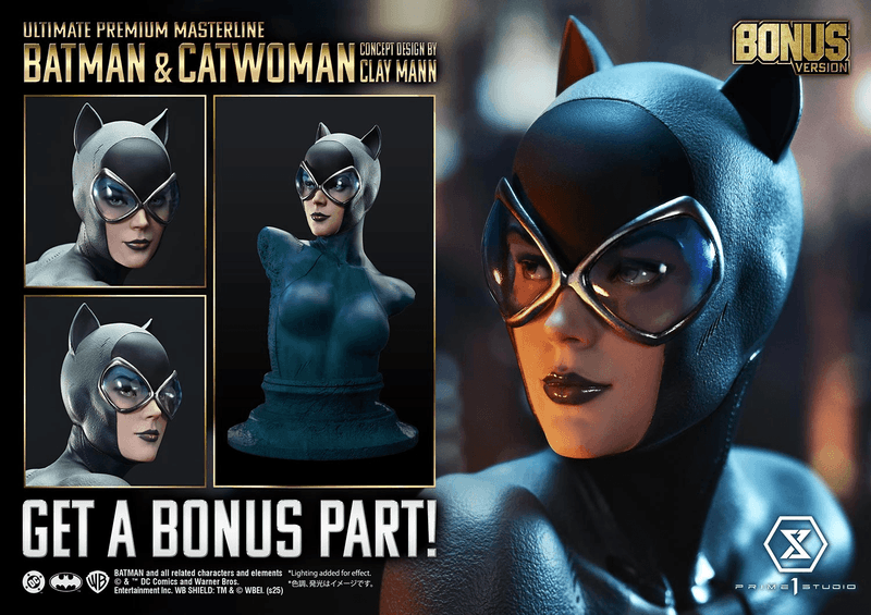 Ultimate Premium Masterline Batman (Comics) Batman & Catwoman (Concept Design by CLAY MANN) Bonus Version 			