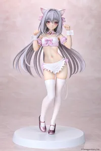 Q-six Luna Sakurakouji Cat Maid Sakura Color ver. - Tsuki ni Yorisou Otome no Sahou - photo 2