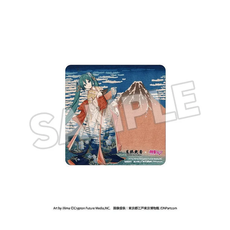 Presence CO., LTD. Car Magnet Thirty-six Views of Mount Fuji Fine Wind, Clear Morning - Hatsune Miku