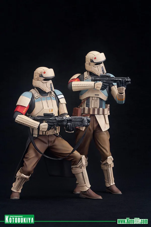 KOTOBUKIYA STAR WARS SHORE TROOPER SQUAD LEADER & CAPTAIN ARTFX+ STATUE - Star Wars