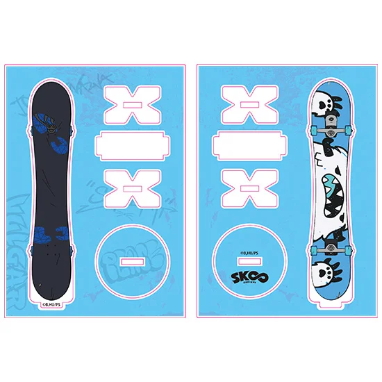 ORANGE ROUGE SK8 the Infinity Acrylic Stand Snow - SK8 the Infinity