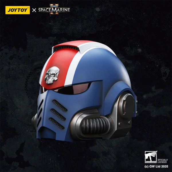 JOYTOY Ultramarines Lieutenant Titus' MKX Helmet - Warhammer 40K