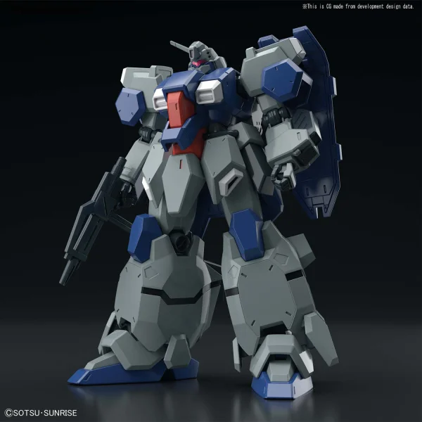 BANDAI HOBBY HGUC 1/144 #221 GUSTAV KARL (UNICORN ver.) - Mobile Suit Gundam Unicorn / Narrative