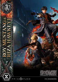 Prime 1 Studio Concept Masterline Fullmetal Alchemist Roy Mustang & Riza Hawkeye DX Bonus Version - Fullmetal Alchemist: Brotherhood - photo 87
