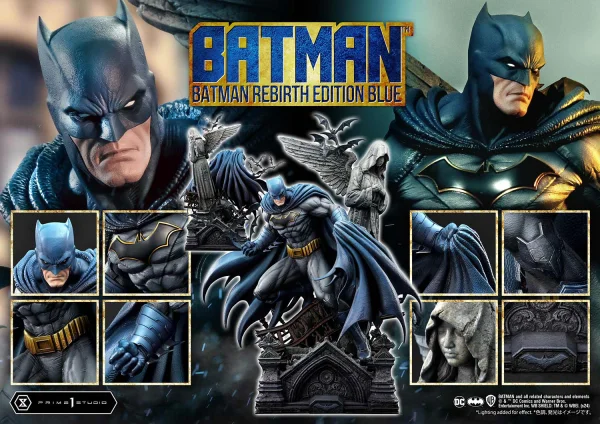 Prime 1 Studio Ultimate Premium Masterline Batman (Comics) Batman Rebirth Edition (Blue) - DC Comics
