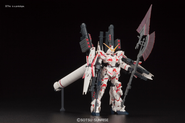 HGUC 1/144 #199 Full Armor Unicorn Gundam (Destory Mode/Red Color Ver.)