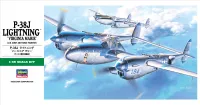 Hasegawa [JT1] 1:48 P-38J LIGHTNING - Scale Kits - photo 1