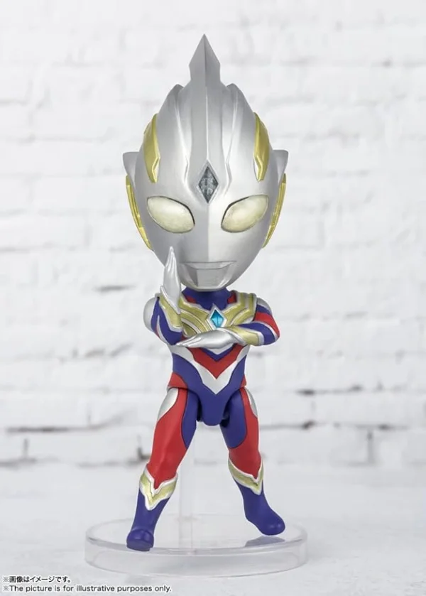 TAMASHII NATIONS Ultraman Trigger Multi Type Ultraman Trigger, Bandai Spirits Figuarts mini - Ultraman