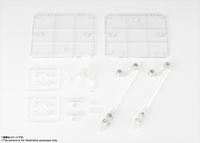 TAMASHII STAGE ACT. 4 FOR HUMANOID, STAND SUPPORT [CLEAR] 5