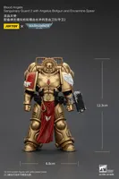 JOYTOY Blood Angels Sanguinary Guard 2 with Angelus Boltgun and Encarmine Spear - Warhammer 40K - photo 5