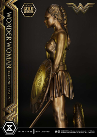 Museum Masterline Wonder Woman (Film) Wonder Woman Training Costume Gold Version 21