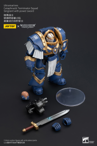 Ultramarines Cataphractii Terminator Squad Sergeant with Power Sword 4