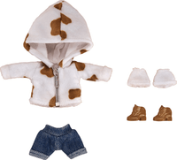 Nendoroid Doll Outfit Set: Animal Hoodie Coffee Milk 7