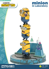 Prime Collectible Figures Minions Laboratory 8