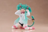TAITO Hatsune Miku Desktop Cute Figure (Cat Ear T-Shirt Ver.) Reissue - Hatsune Miku - photo 2