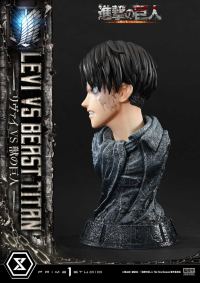 Ultimate Premium Masterline  TV animation Attack On Titan  Levi versus Beast Titan Bonus Version 80