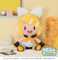 Fuwapuchi Hatsune Miku Series Rin Kagamine Dodeka Jumbo Plush 1