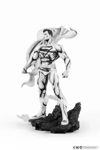 PureArts SDCC 2024 DC HEROES : Superman B&W PX PVC 1/8 Statue - DC Comics - photo 3
