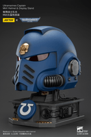 Ultramarines Captain MkX Helmet & Display Stand 23