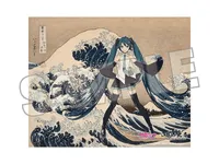 Presence CO., LTD. Hatsune Miku x Katsushika Hokusai iXima Canvas Art The Great Wave off Kanagawa - Hatsune Miku - photo 1